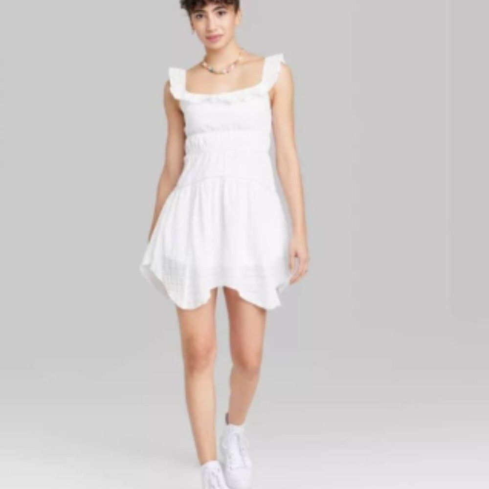 NWT Wild Fable Ruffle Tiered Skater Dress size XXL